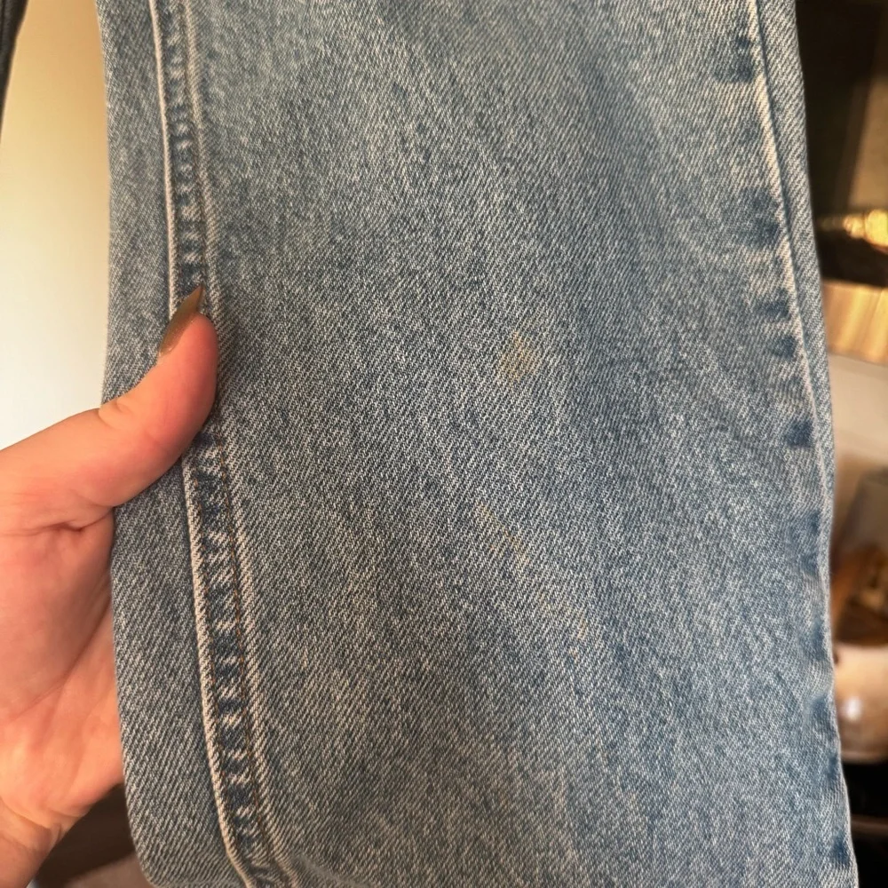 Vintage Carhartt B17 Relaxed Fit Tapered Leg Jeans Stonewash 32x28 Frayed Hem